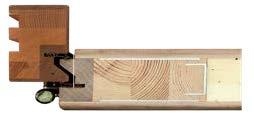 7 mm lub 12 mm Profil stalowy C Pianka poliuretanowa termoizolacyjna o gr 58 mm lub 68 mm Ramiak skrzydła wykonany z drewna sosnowego z doklejkami z drewna: mahoniowego-meranti lub dębowego Uszczelka