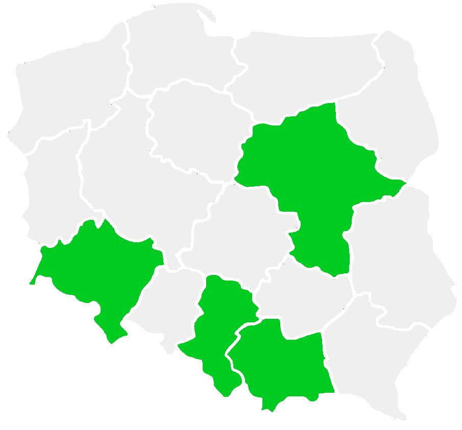 Projekt w liczbach 1 przedsiębiorca 4 województwa 5 lat realizacji 6 jednostek naukowych 11 rozbudowanych