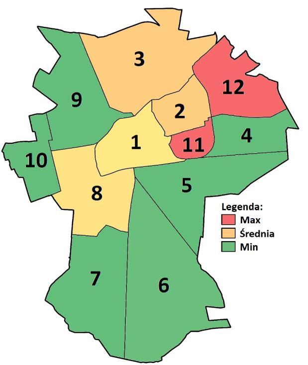 Strefa Azbest(kg) 1. Stare Miasto 22,54 2. Tysiąclecie 315,68 3. Winiary 324,14 4. Arkuszewo 0,00 5. Kawiary-Osiniec 0,00 6. Os. Grunwaldzkie 0,00 7. Pustachowa-Kokoszki 0,00 8. Dalki 0,00 9.