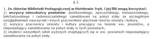 Biblioteki pedagogiczne otwierają się również na potrzeby innych