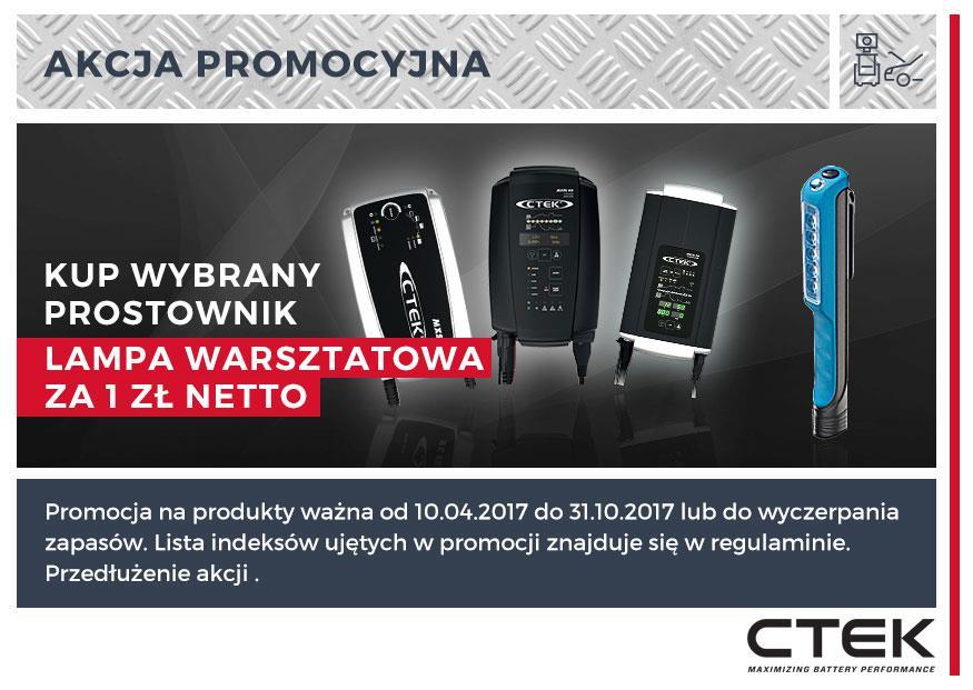 Prostowniki CTEK Za zakup prostownika CTEK objetego promocją, w okresie