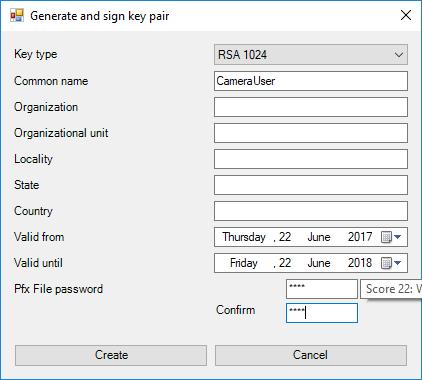 Configuration Manager 6.0 Obsługa programu Configuration Manager pl 49 6.19.7 Tworzenie tokenu użytkownika Tworzenie tokenu użytkownika jest podobne do tworzenia certyfikatu.