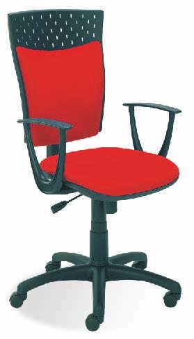 434,55 534,50 V-04 V-49 M-43 Fotel Model 8000 - szerokie, komfortowe siedzisko i ergonomicznie wyprofilowane oparcie - siedzisko i oparcie tapicerowane piank¹ oraz imitacj¹ skóry lub tkanin¹ welurow¹