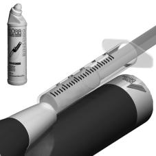 Duerr FD 322 lub FD 350). Nie stosować dezynfekcji zanurzeniowej, ponieważ może dojść do uszkodzenia Duerr RinsEndo. 1 x woda (5 ml) (6-10 dh) 5 ml środka do dezynfekcji RinsEndo (Best.Nr.