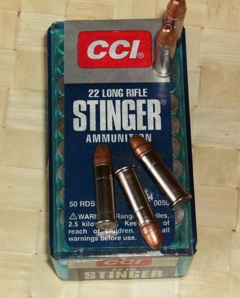 broni sportowej, nie do takiej amunicji została ona skonstruowana. Nabój CCI Stinger.22Lr ( 5.