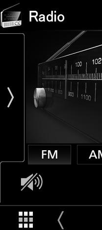 Radio Informacje o ruchu (tylko tuner FM) Po rozpoczęciu nadawania biuletynu o ruchu na drogach można automatycznie słuchać i oglądać podawane informacje.