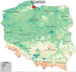 Wisła wpada do morza Pani pokazała na mapie Gdańsk. Gdańsk leży nad morzem. Niedaleko od Gdańska Wisła wpada do Bałtyku. Dzieci chciałyby podróżować. Ola chciałaby lecieć samolotem.
