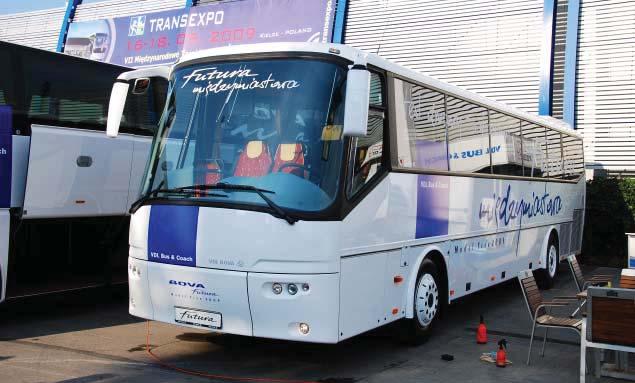 Kolejną grupę eksportowych produktów stanowiły lokalne minibusy Thesi C65 Intercity.