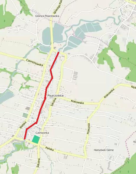 Rysunek 4 Lokalizacja projektu Gmina Wilamowice
