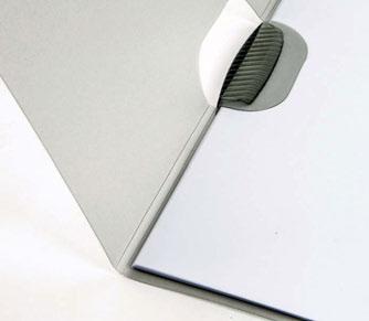 mm wyposażony w klip zaciskowy przytrzymujący notatki pojemność 30 kartek made from stiff transparent PP 0.