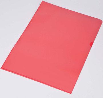 wykonana z wysokoprzezroczystej folii PVC wraz z kolorowym spodem ze sztywnej folii PVC