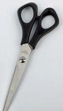 NOŻYCZKI / SCISSORS Nożyczki Biurowe 160 mm Office Scissors, 160 mm ostrze tnące z bardzo wysokiej jakości nierdzewnej