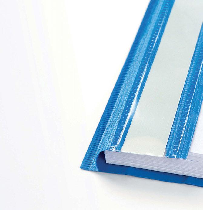 SKOROSZYTY / FLAT FILES Skoroszyt A4 PP z Listwą Boczną QW324A - FOCUS QW324A FOCUS flat file with long clip, A4