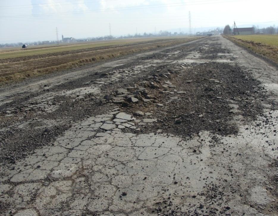 Warunki na drogach powiatowych dla ruchu