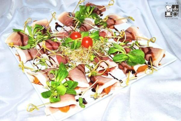 211 zł Grillowane brzoskwinie w szynce