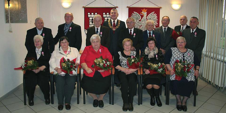 Danota i Ryszard Woźniak, Janina i Joachim Lach, Krystyna i Józef Moroz.