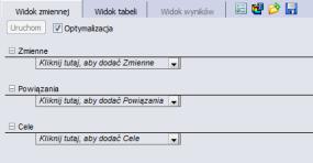 Na przykład: można zmieniać wymiary obiektu, aby zminimalizować ilość materiału przy powiązaniu naprężeń tak, by nie przekraczały określonej wartości granicznej.