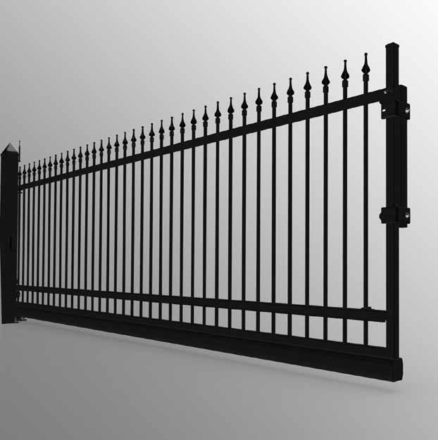 ogrodzenia Posesyjne Brama przesuwna BASiC z napędem (PL - 1/1) (eu - 1/2) Instrukcja oryginalna Instrukcja Instalowania i Obsługi EN Technical documentation Installation and Operating Instructions