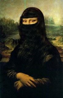 Mona-Lisa-Burka, Ken Bingham, źródło:http://www.