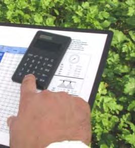 Procedura kalibracji Określ ciśnienie cieczy Dobierz z tabeli wydatków wielkość i