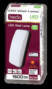 Outdoor LED Wall lamp LED Technology of saving 20W 1600