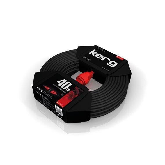 Rallonges spéciales / special purpose extension cords / przedłużacze specjalistyczne 20m H05RR-F 3G1,5 KG.02.1.1A.32.20.32 30m H05RR-F 3G1,5 KG.02.1.1A.32.30.32 40m