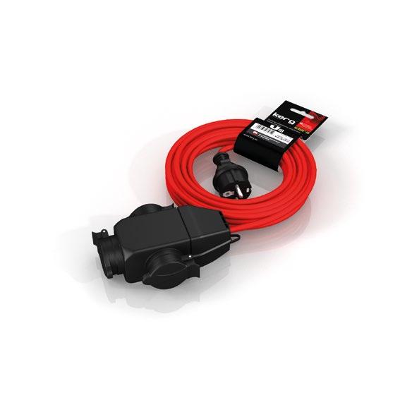 Rallonges multiprise spéciales / special purpose extension cords multisocket / przedłużacze specjalistyczne wielogniazdowe 1m H05RR-F 3G1,5 KG.06.1.1A.32.01.33 5m H05RR-F 3G1,5 KG.06.1.1A.32.05.33 25m H05RR-F 3G1,5 KG.