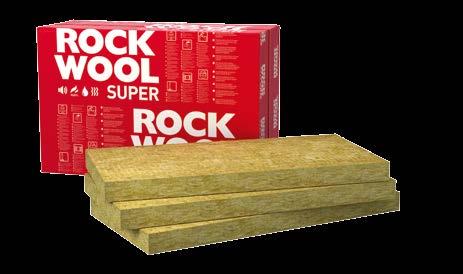 SUPERROCK Fasady wentylowane i ściany zewnętrzne wielowarstwowe OPIS PRODUKTU KOD WYROBU NORMA CERTYFIKAT CE ZASTOSOWANIE Płyty ze skalnej wełny do izolacji termicznej i akustycznej.