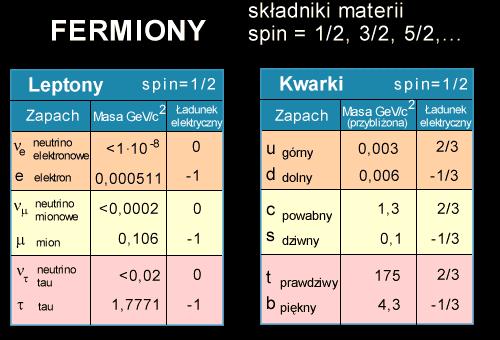 kwarki są