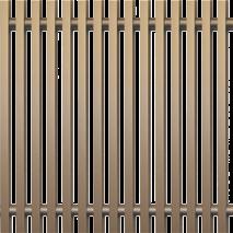 Kratki aluminiowe wykonane sa z profilu aluminiowego 20x5 lub 20x10mm z odstępami 15mm.
