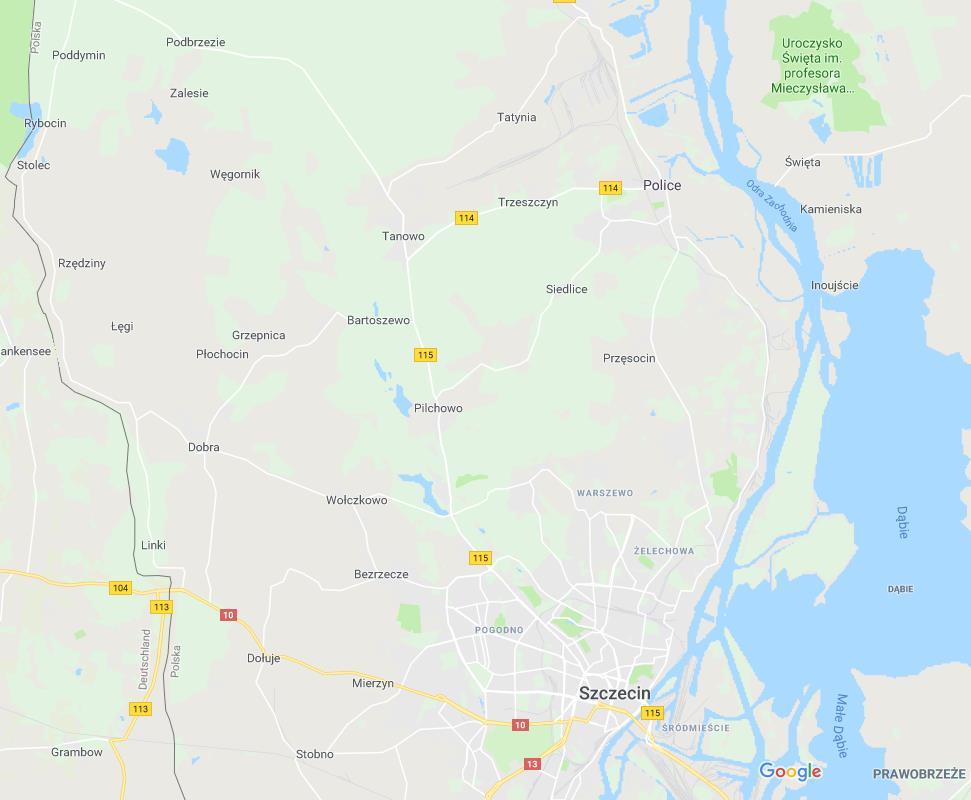 Logistyka polipropylenu Logistyka polipropylenu oparta jest obecnie o trzy trasy wykorzystujące przede wszystkim infrastrukturę drogową Szczecina oraz powiatu polickiego.