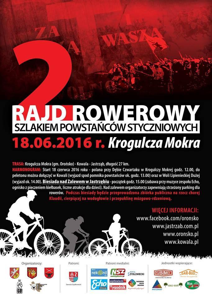 Turystyka i zdrowie II Rajd Rowerowy Szlakiem Powstańców Styczniowych 1.