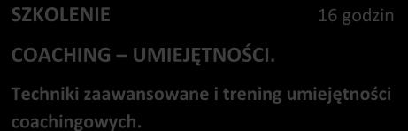 LEKCJA 2 Transkrypcja sesji coachingowej. LEKCJA 3 Opis procesu coachingowego. Konsultacje zadań wdrożeniowych, Indywidualna Opieka Doświadczonego Coacha.