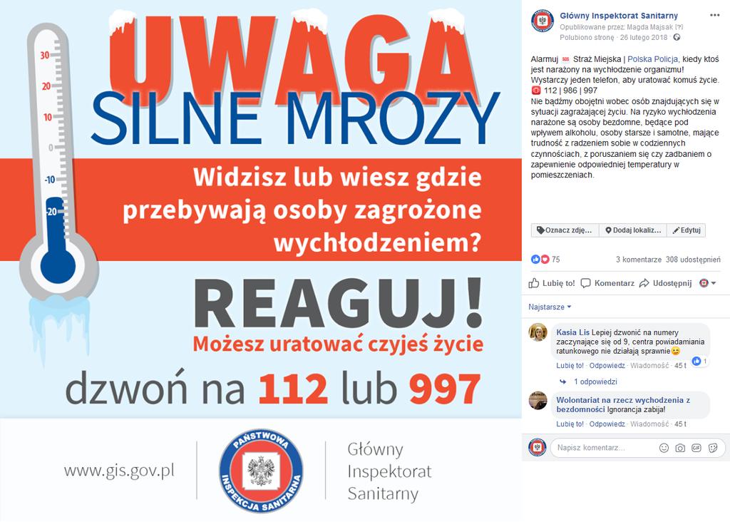 Działalność oświatowo-zdrowotna działania GIS w