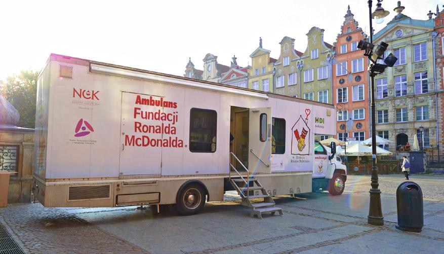 Fundacja Ronalda McDonalda Nie nowotworom u dzieci Największą szansą na zdrowie i dobrą kondycję fizyczną do późnej starości jest kształtowanie nawyku dbania o swoje zdrowie wtedy, gdy jeszcze nic