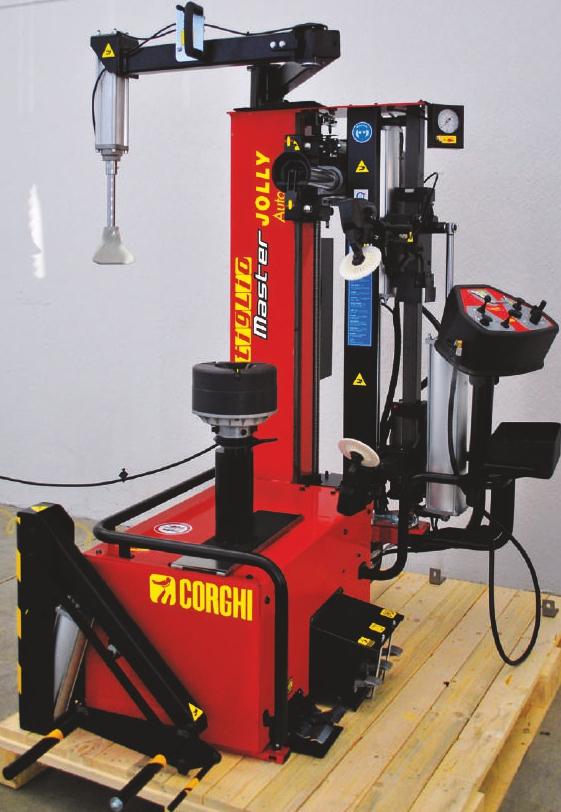 powered system Wersja AUTOMATIC z pneumatycznym mocowaniem koła 6 6 APPROVED BY Od 2001 roku została wprowadzona nasza technologia "Leva la leva".