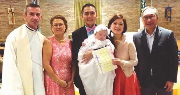 These are our newest members, who became children of God during the months of September to November. May God always Bless them.