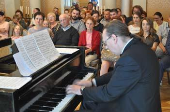 Muzycy letnich spotkań kameralnych wraz ze Starostą Szydłowieckim, 2016 r. Koncert Włodzimierza Lebieckiego, 2016 r.