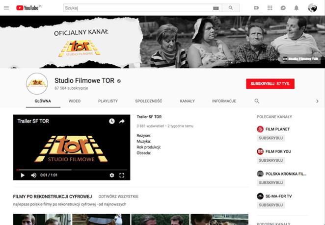 > Legalnie udostępniane w sieci filmy