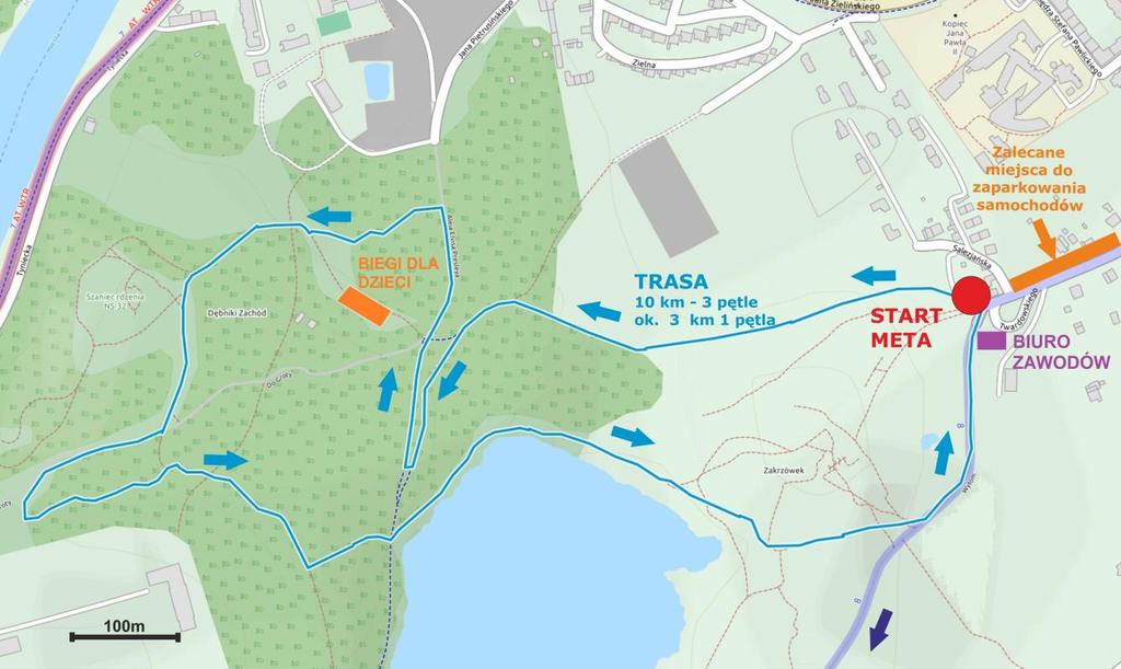 Zał. 3 Mapa przedstawiająca m.in.