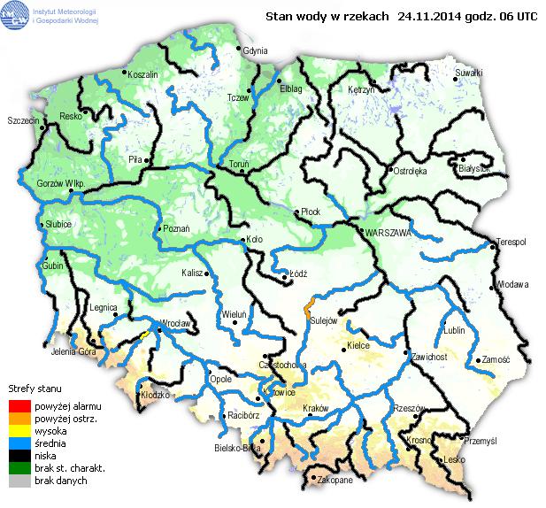 INFORMACJE HYDROLOGICZNO