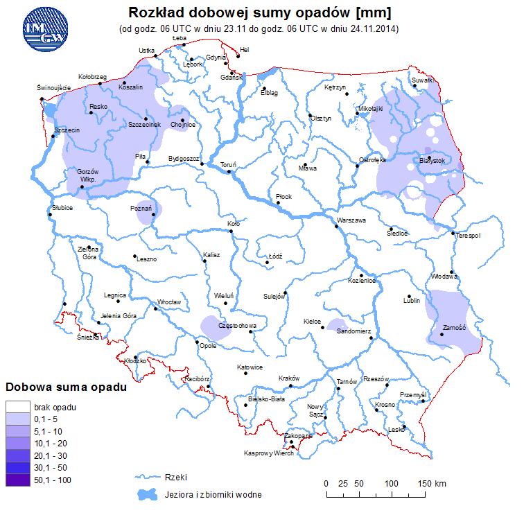 PIB Stan wody na głównych