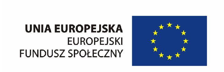 Projekt współfinansowany przez Unię Europejską w