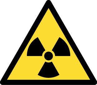 Rozpady radioaktywne Międzynarodowy symbol promieniowania jonizującego jest powszechnie uznawany za symbol ostrzegawczy dla energii jądrowej promieniowania.