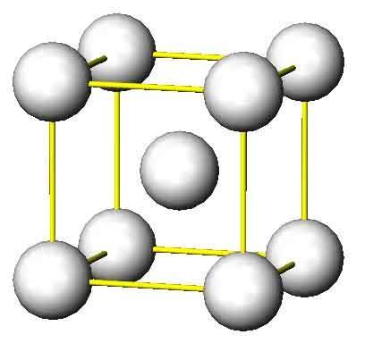 Bcc structure.