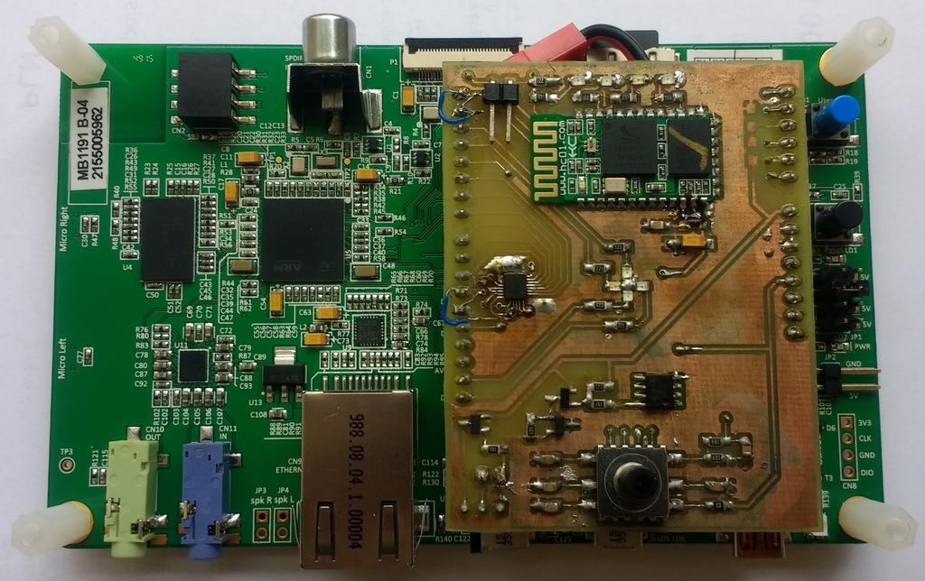 5 Projekt moduªu rozszerzaj cego Elektronika shieldu w caªo±ci zostaªa zaprojektowana w programie KiCAD, który pozwoliª na przygotowanie projektu PCB (rysunek 0) na podstawie schematu ideowego. 5.