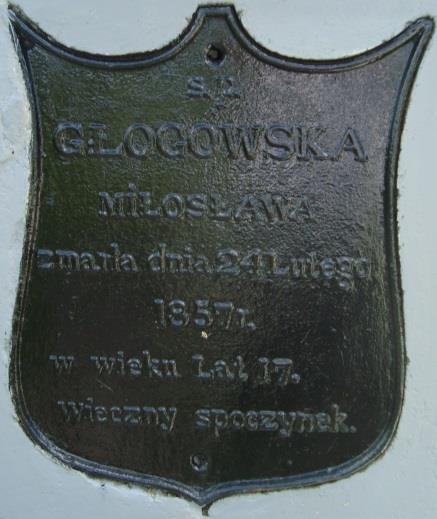 114 Grabowiecki Słownik Biograficzny / Grabowiec's Biographical Dictionary małżonków Głogowskich. Rodzicami chrzestnymi byli: Józef Konaszewski i ( ) 814. Wylegitymowany ze szlachectwa (1842).