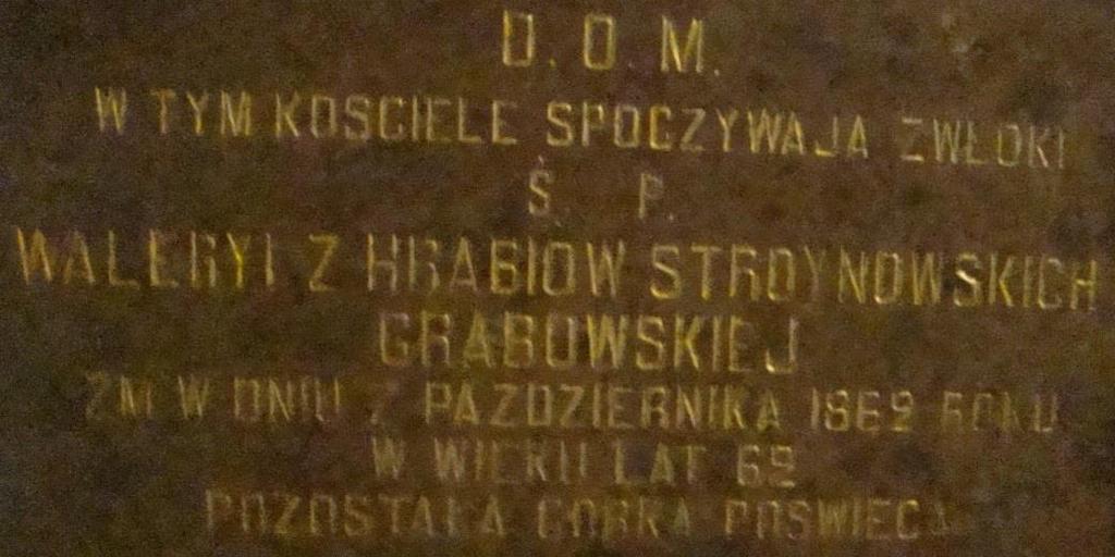 166 Grabowiecki Słownik Biograficzny / Grabowiec's Biographical Dictionary 3.709. Grabowska Rozalia, dziedziczka części dóbr Skomorochy Małe Współdziedziczka dóbr Skomorochy Małe (część lit.