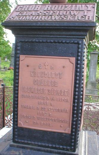 Właścicielka części dóbr Skomorochy Wielkie (część A) 586. Zmarła 5 marca 1894 roku, w wieku 69 lat, w Skomorochach Wielkich. Pozostawiła męża.