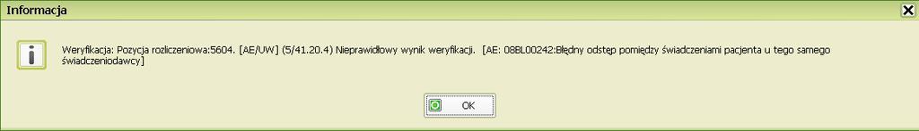 Dowolne świadczenie z listy można usunąć lub edytować.